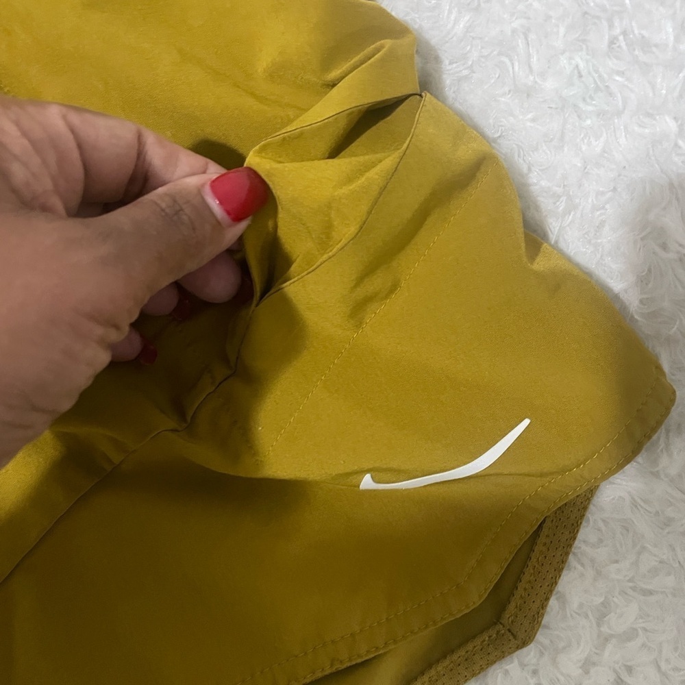 Nike Mustard Yellow Dri-FIT Shorts - Picture 5 of 15